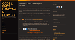 Desktop Screenshot of oddsends-services.com
